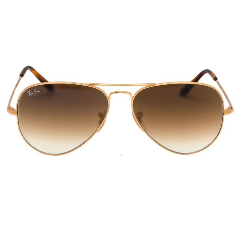 RayBan (Store Display) Aviator Gradient Brown Lenses RB3025